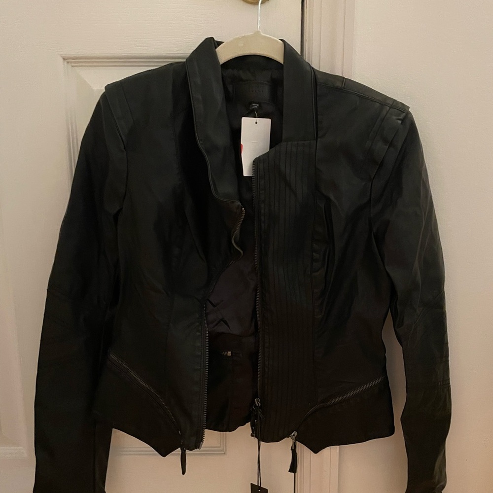 Blank NYC Leather Jacket NWT